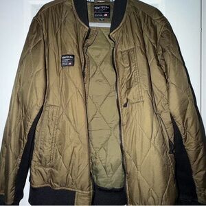 Men's Howitzer Olive Bomber Jacket Men’s M